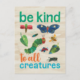 非常に飢えた毛虫は全てのクリエイターに親切である ポストカード