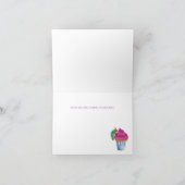 非常に飢えた毛虫 |ありがとうございます サンキューカード (内部)