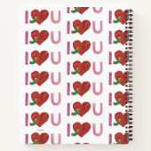 非常に飢えた毛虫 |ハート ノートブック (裏面)