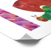 非常に飢えた毛虫 |ハート ポスター (角)