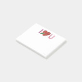 非常に飢えた毛虫 |ハート ポストイット (アングル)