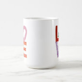非常に飢えた毛虫 |愛 コーヒーマグカップ (中央)
