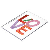 非常に飢えた毛虫 |愛 ノートブック (左側)