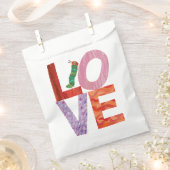 非常に飢えた毛虫 |愛 フェイバーバッグ (クリップ留めされた状態)