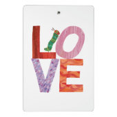 非常に飢えた毛虫 |愛 ミニクリップボード (裏面)