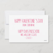 非常に飢えた毛虫 | XOXO 招待状 (裏面)