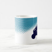 非常に高いクォード コーヒーマグカップ (中央)