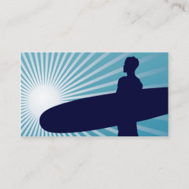 非常に高いサーフィン 名刺