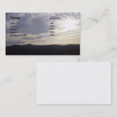 非常に高い 名刺 (正面/裏面)