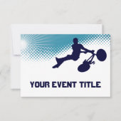 非常に高いbmx 招待状 (正面)