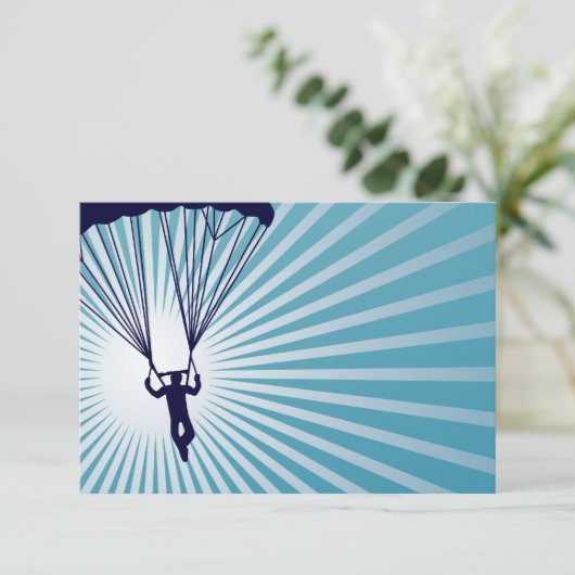 非常に高いskydiver 招待状 (スタンド正面)