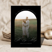 非常に黒メリーと白のアーチの新しい写真 シーズンカード