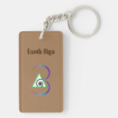 非常に《星座》乙女座キーチェーン キーホルダー (裏面)