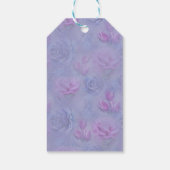 非常に – peri水の色、バラ、チューリップのギフトラベル ギフトタグ (裏面)