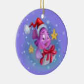 非常にGelicaのクリスマス セラミックオーナメント (右)