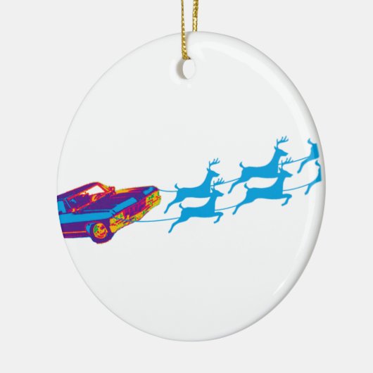 非常にSupernaturnalのクリスマス セラミックオーナメント (左)