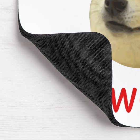 非常の総督のワウ多くの犬そのようなShiba Shibe Inu マウスパッド (コーナー)