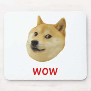 非常の総督のワウ多くの犬そのようなShiba Shibe Inu マウスパッド