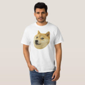 非常の総督のワウ多くの犬そのようなShiba Shibe Inu Tシャツ (正面フル)