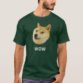 非常の総督のワウ多くの犬そのようなShiba Shibe Inu Tシャツ (正面)