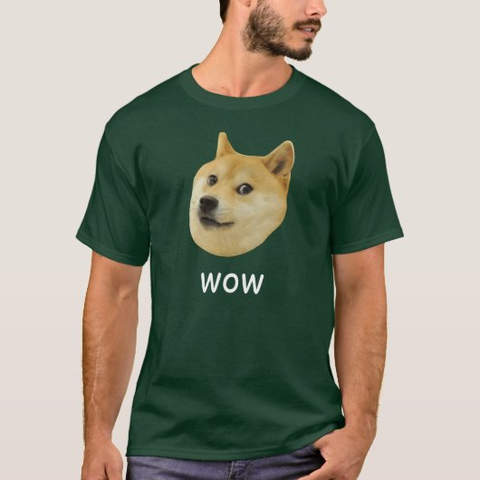 非常の総督のワウ多くの犬そのようなShiba Shibe Inu Tシャツ (正面)