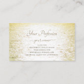 非常エレガントに夕焼け海プロフェッショナル 名刺 (裏面)