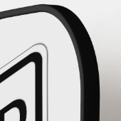 非常カッコいい速度の制限99 ピックルボールラケット (左詳細)