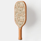 非常カッコいいJavaコーヒーエスプレッソカフェラテ ピックルボールラケット (左)