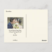 非常カラフルにメリー | 2フォトクリスマス ポストカード (裏面)