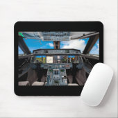 非常クールに航空機のダッシュボード/パネル マウスパッド (マウス)