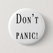 非常ボタンは 缶バッジ (正面)