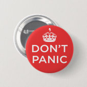 非常ボタンは 缶バッジ (正面&裏面)