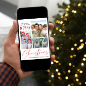 非常メリー3写真クリスマス シーズンカード