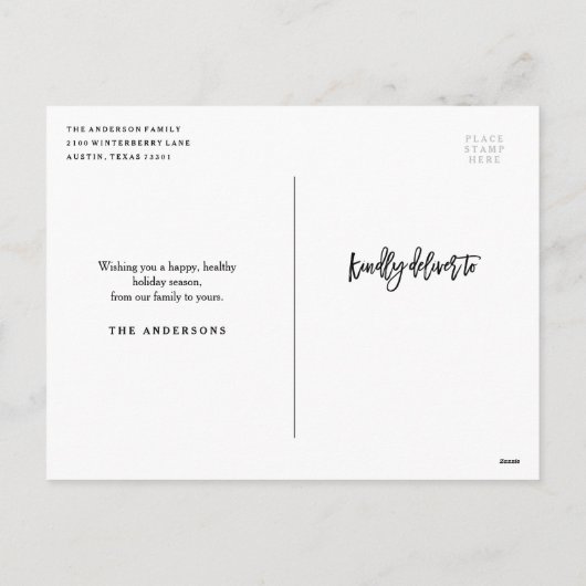 非常メリー シーズンポストカード (裏面)