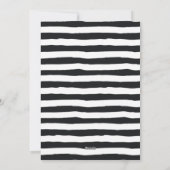 非常モダンに陽気なクリスマスタイポグラフィブラック シーズンカード (裏面)