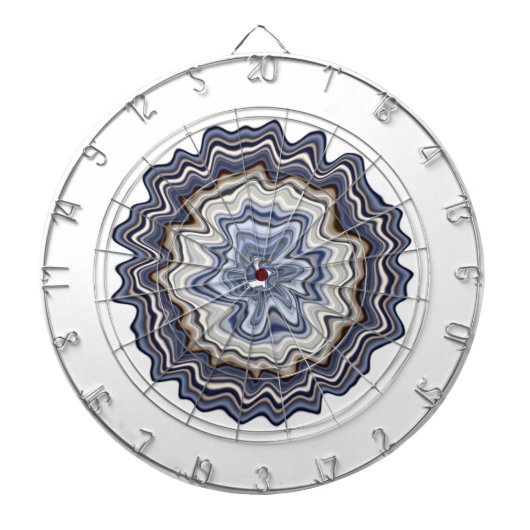 非常ユニーク抽象芸術パターン ダーツボード (正面)