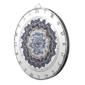 非常ユニーク抽象芸術パターン ダーツボード (正面右)