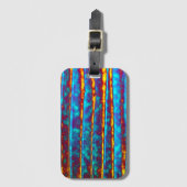 非常ユニーク抽象芸術パターン ラゲッジタグ (正面縦)