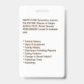 非常事態用リファレンスカード – 両面 バッジ (裏面)