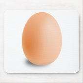 非常人気がある卵 マウスパッド (正面)