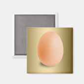 非常人気がある卵 マグネット (正面/裏面)