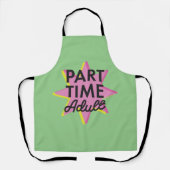 非常勤の成人 エプロン (正面)
