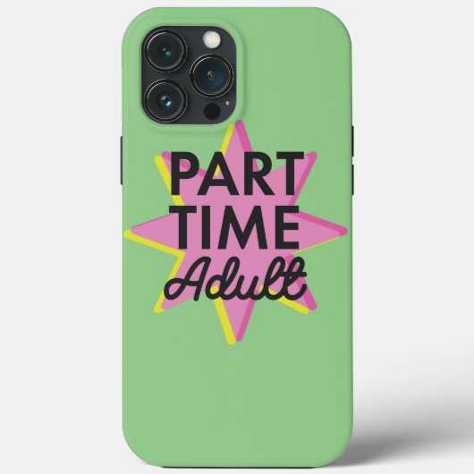 非常勤の成人 Case-Mate iPhoneケース (裏面)