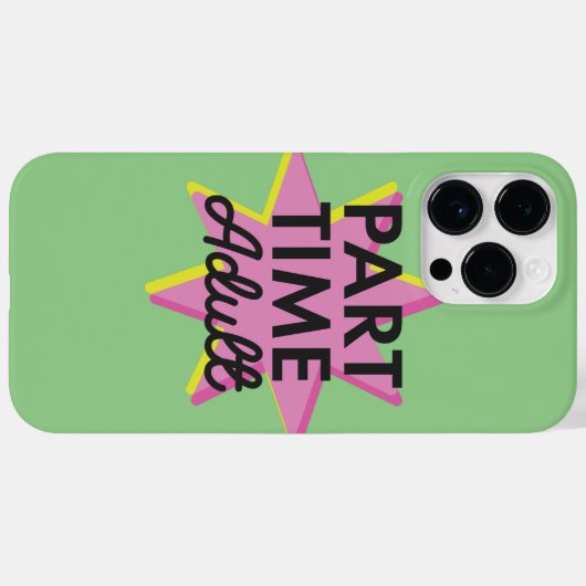 非常勤の成人 Case-Mate iPhoneケース (裏面 (横))