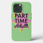 非常勤の成人 Case-Mate iPhoneケース (裏面)