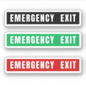 非常口 シール (正面)