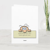 非常忙しに カード (裏面)