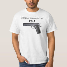 非常時には呼出し1911年 Tシャツ
