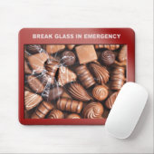 非常用チョコレートマウスパッド マウスパッド (マウス)