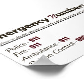 非常番号ポスター ポスター (角)